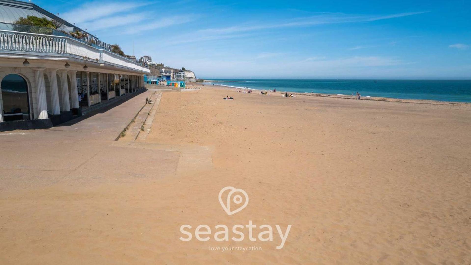 Sea Garden Ramsgate Sleeps4 Parking Amazing Views Leilighet Eksteriør bilde