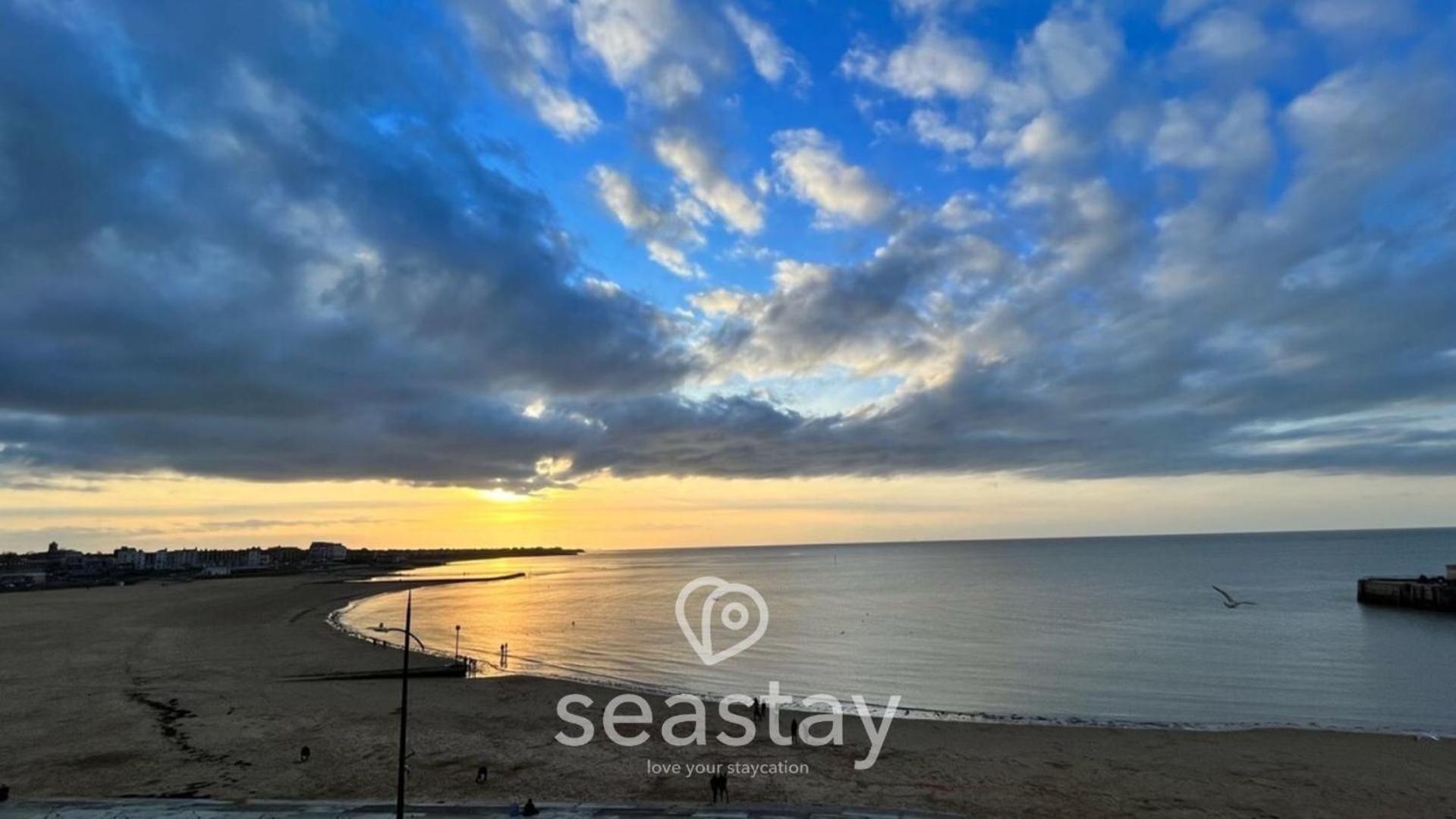 Sea Garden Ramsgate Sleeps4 Parking Amazing Views Leilighet Eksteriør bilde