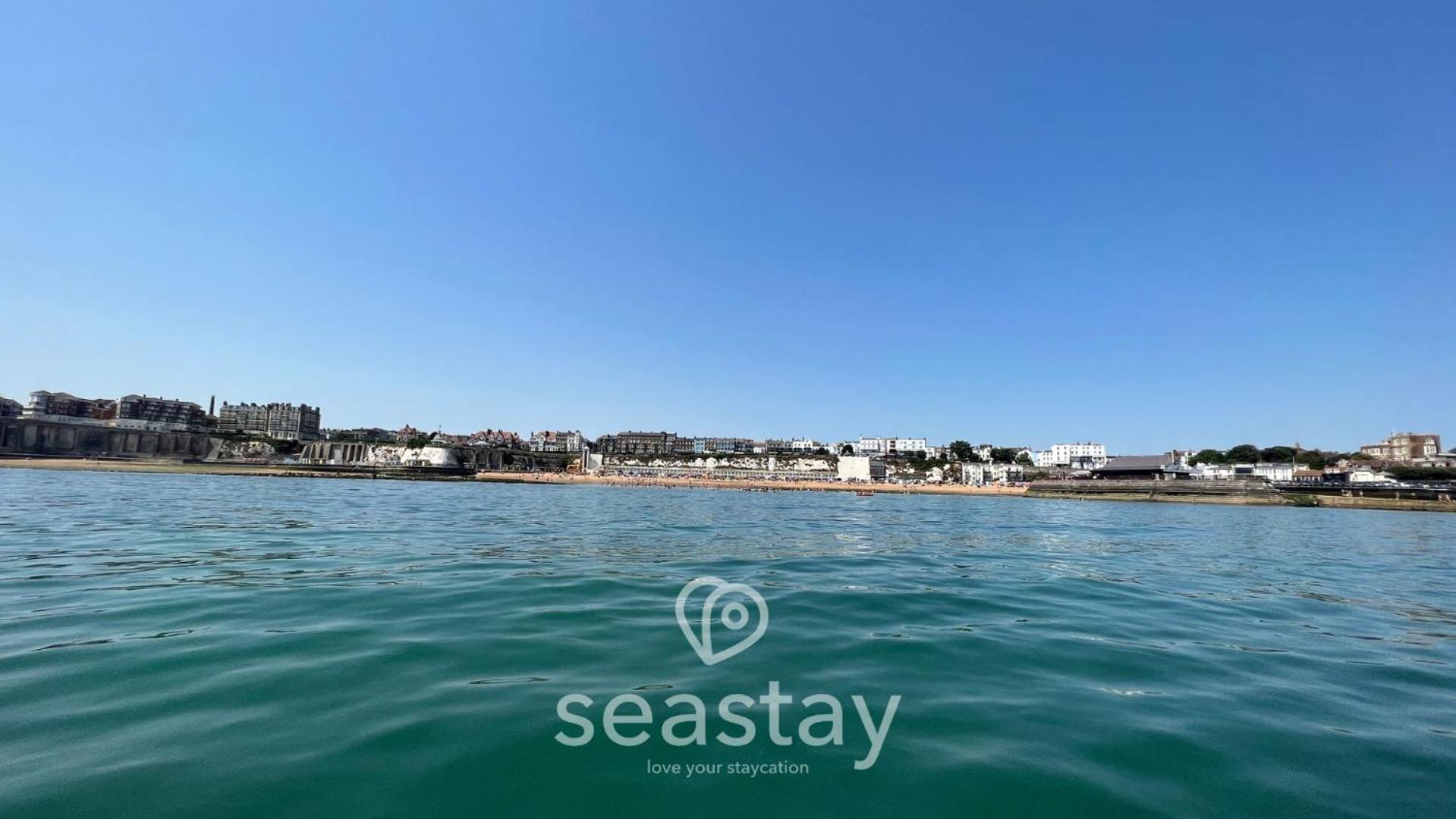 Sea Garden Ramsgate Sleeps4 Parking Amazing Views Leilighet Eksteriør bilde